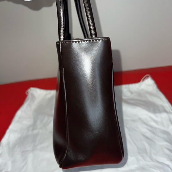 Furla Brown Leather Tote Bag - Picture 4 of 7